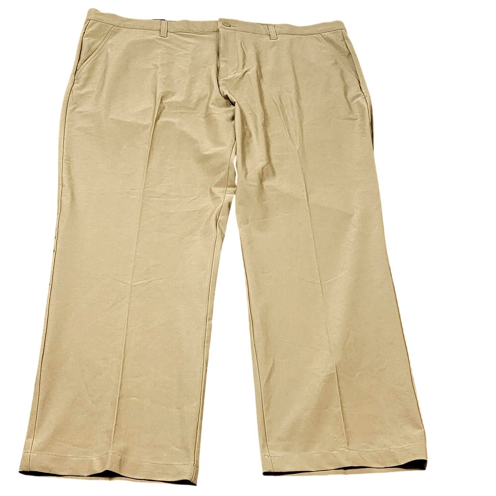 Adidas Pants Mens 42x32 Beige ULT365 Mod Golf Twill Chino Regular Fit Straight
